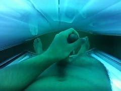 Tanning Bed Wank